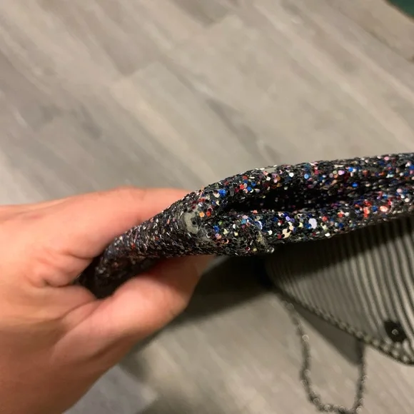 Vintage shimmer crossbody bag - Picture 8 of 11